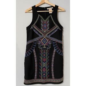 Flying Tomato Black Aztec Dress Women's Size Small